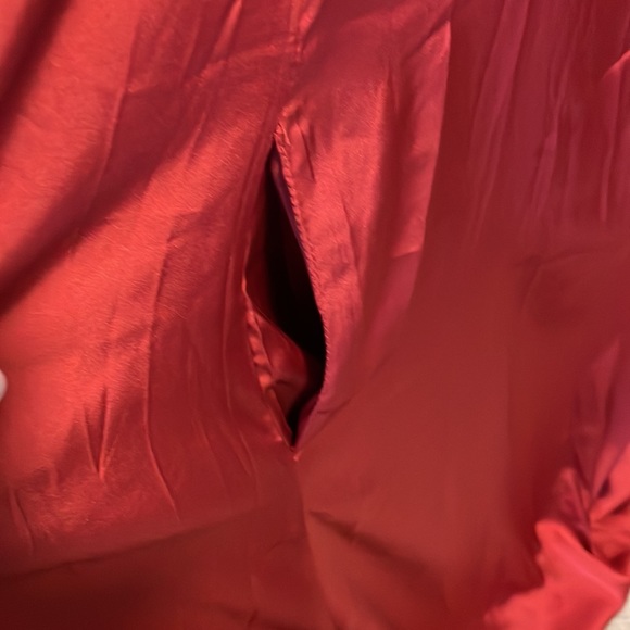 Women’s Tahari, Arthur, S Levine, XL Grecian style dress rust, colored NWT - Picture 7 of 7